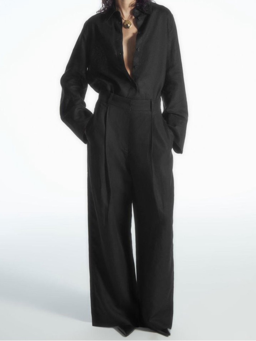 Cos linen trousers